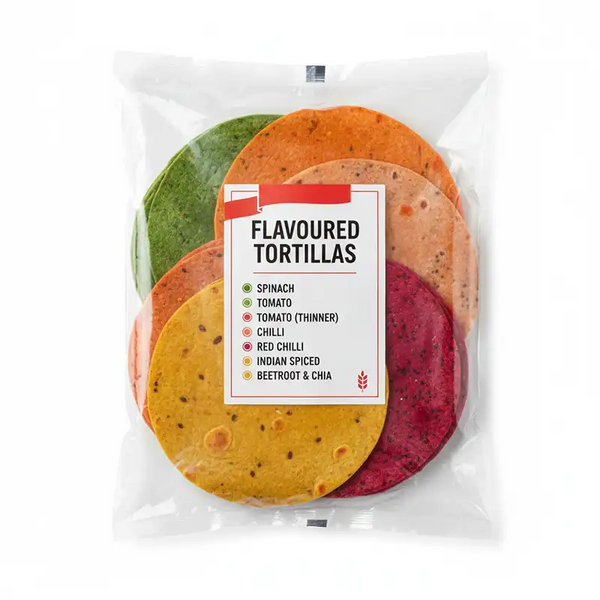 Frozen Flavoured Tortillas